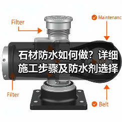 石材防水如何做?详细施工步骤及防水剂选择全解析(图3) 石材防水如何做?详细施工步骤及防水剂选择全解析(图3)