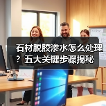 石材脱胶渗水怎么处理?五大关键步骤揭秘(图4) 石材脱胶渗水怎么处理?五大关键步骤揭秘(图4)