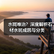 水斑难治？深度解析石材水斑成因与分类 - 新媒体情报驿站