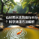 石材用水洗到底行不行?科学清洁方法解析(图4) 石材用水洗到底行不行?科学清洁方法解析(图4)