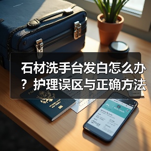 石材洗手台发白怎么办?护理误区与正确方法全解析(图2) 石材洗手台发白怎么办?护理误区与正确方法全解析(图2)