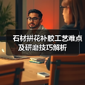 石材拼花补胶工艺难点及研磨技巧解析(图4) 石材拼花补胶工艺难点及研磨技巧解析(图4)