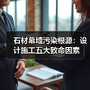 石材幕墙污染根源:设计施工五大致命因素(图2) 石材幕墙污染根源:设计施工五大致命因素(图2)