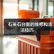 石英石台面的维修和清洁技巧