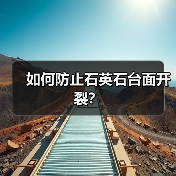 如何防止石英石台面开裂？