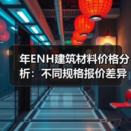 年ENH建筑材料价格分析：不同规格报价差异与预算参考 - 玄熵云联盛材建材资讯