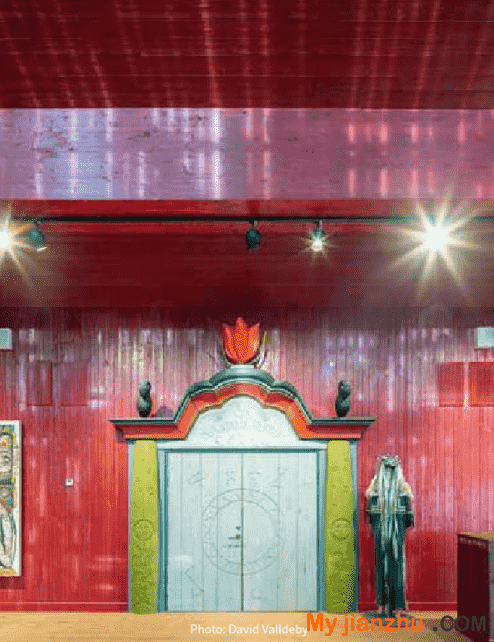 瑞典木业改造再创新,昔日谷仓变身艺术感剧场(图3) 瑞典木业改造再创新,昔日谷仓变身艺术感剧场(图3)